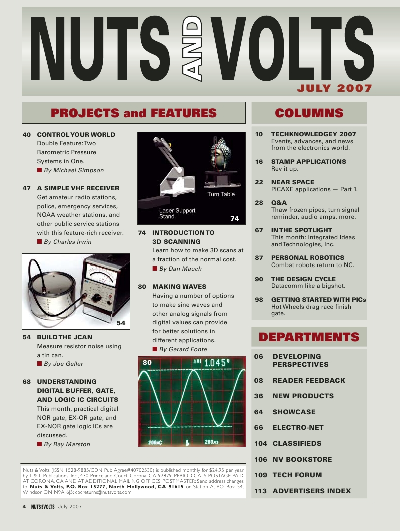 Nuts and Volts 2007-07